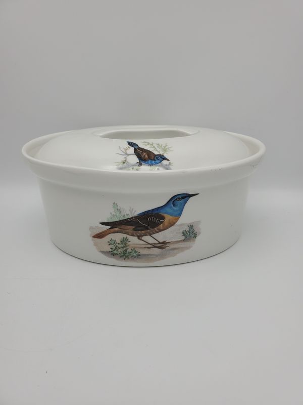 Cordon Bleu France Vintage Covered Ceramic Tureen, large