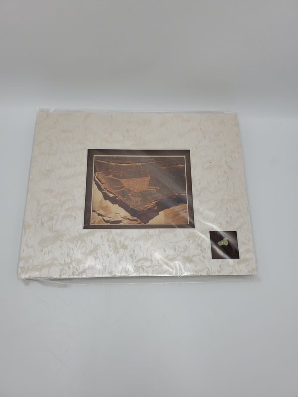 SW Petroglyph Photo Print w/Stone