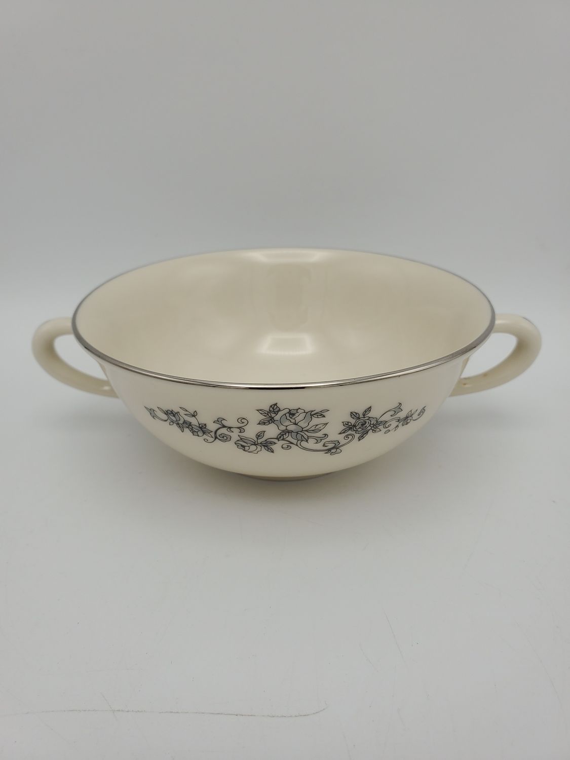 12 Lenox “Promise” Cream Soup Bowls