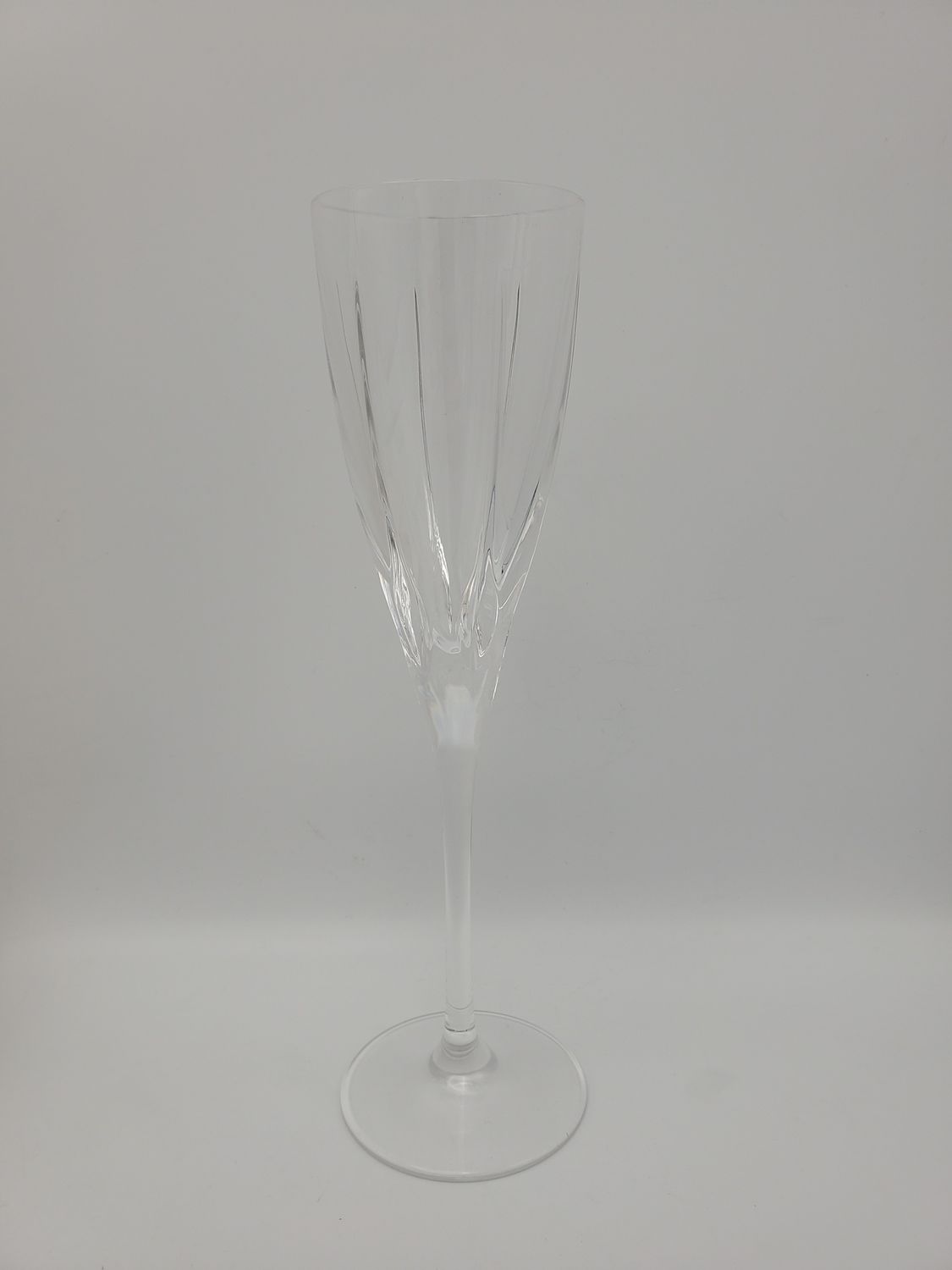 Set of 8 Crystal Champagne Flute