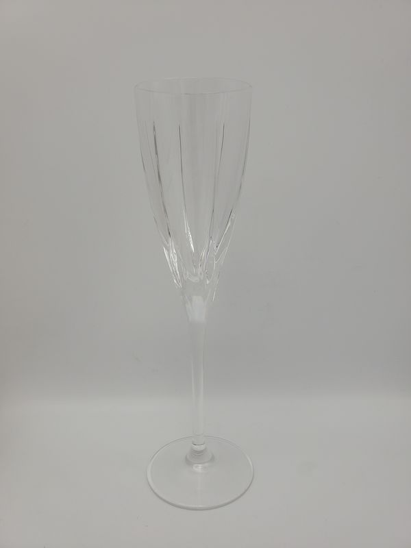 Set of 8 Crystal Champagne Flute
