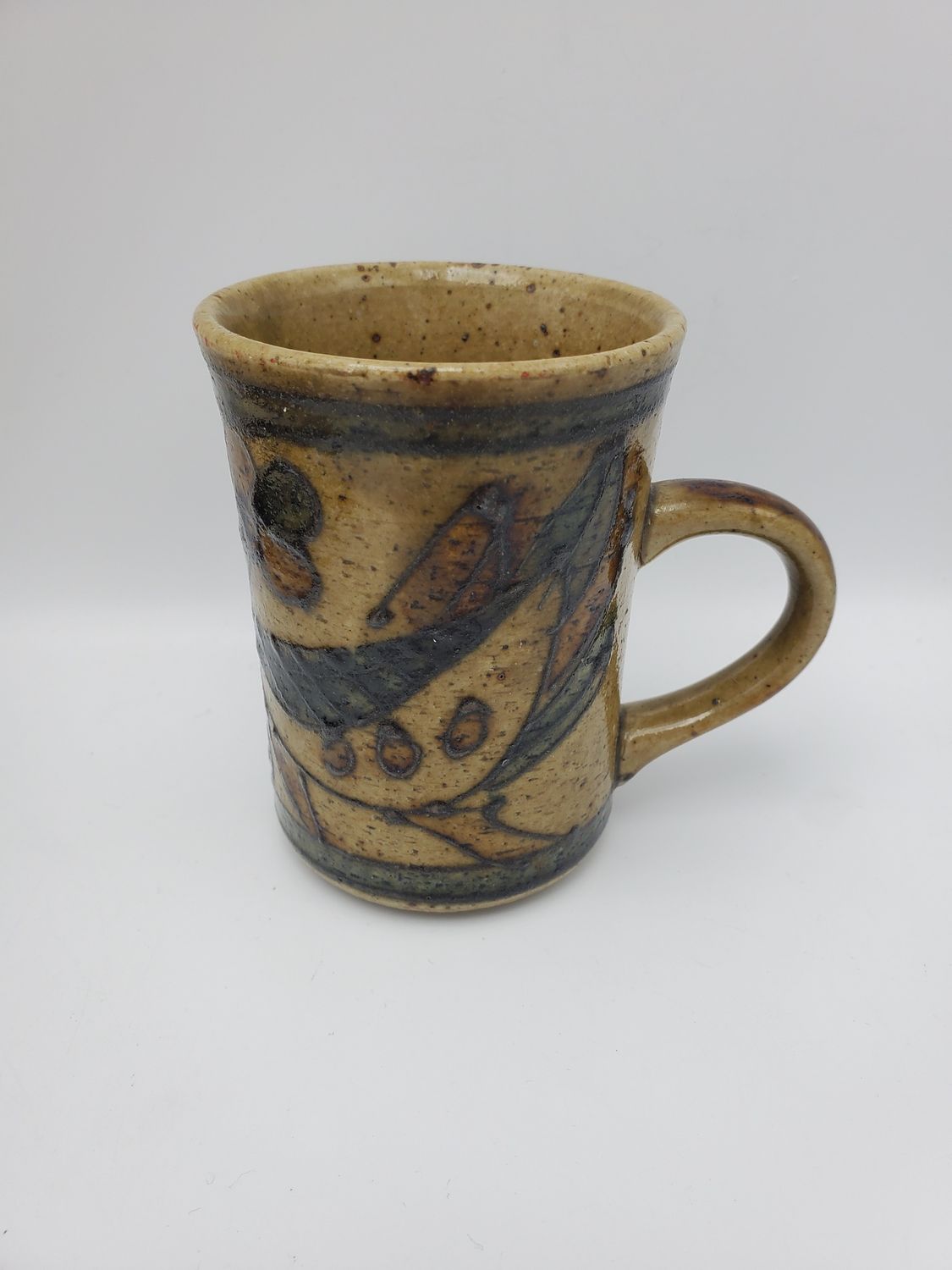 Rustic Hand-Thrown Studio Pottery Mug