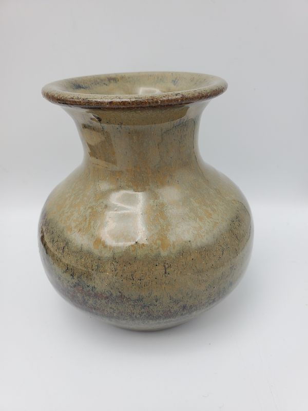 Handmade Belly &amp; Flared Rim Vase