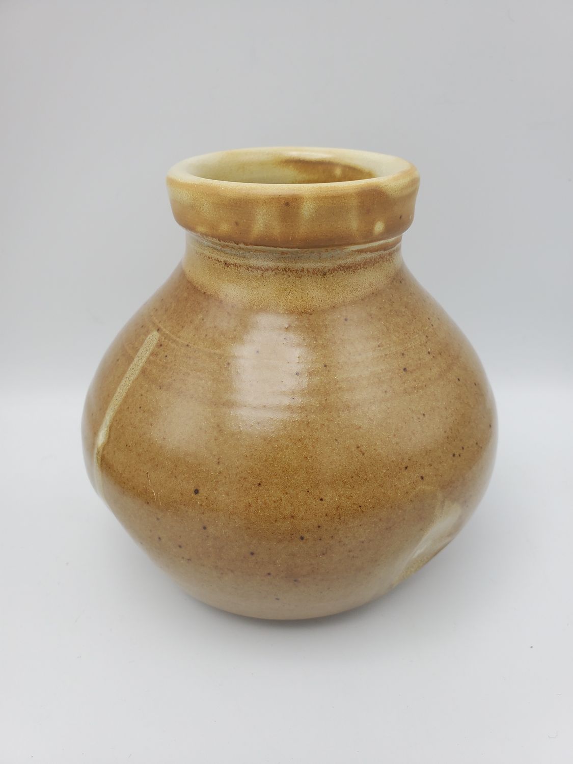 Signed Studio Pottery Vase by Wimberg