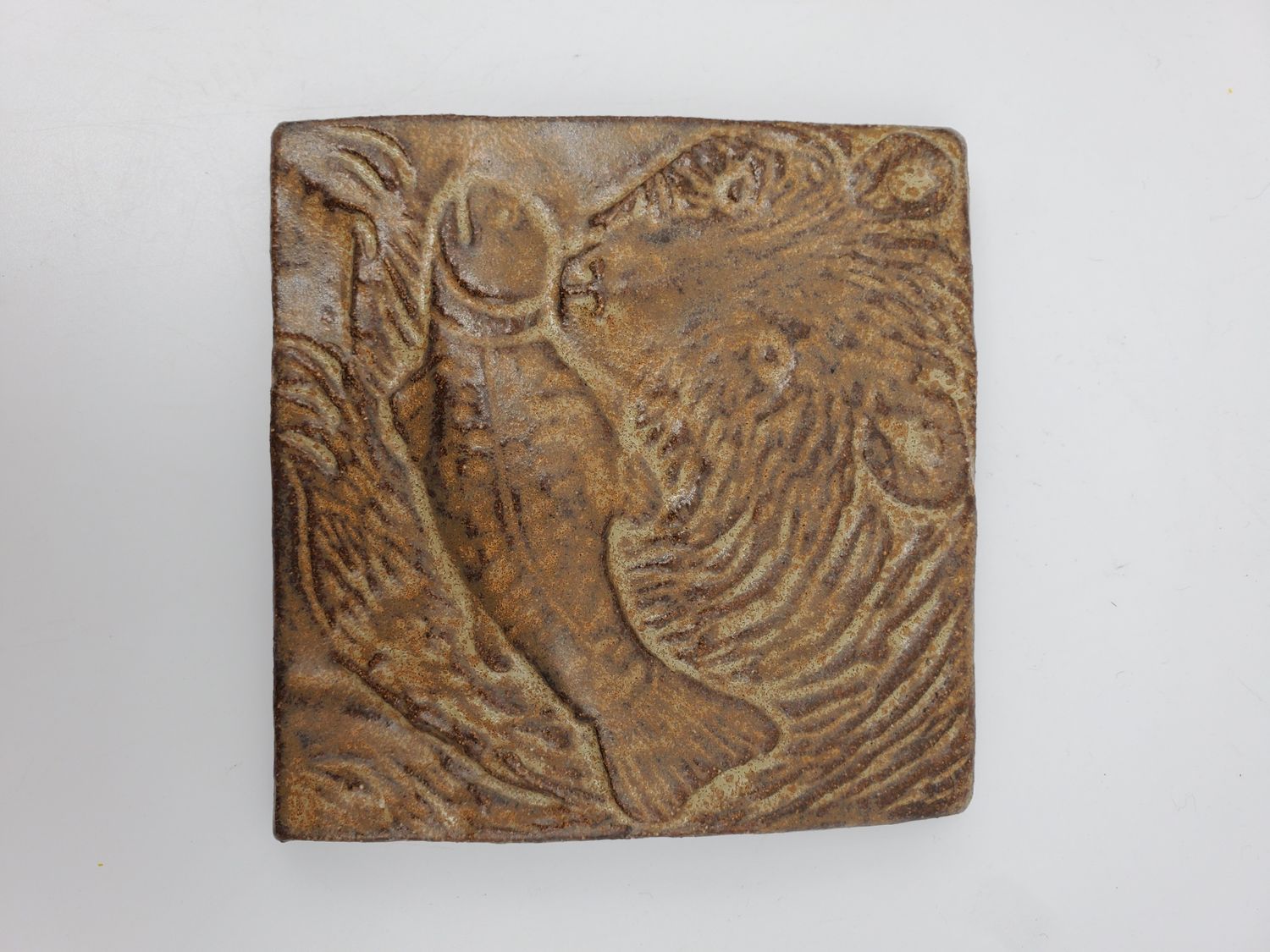 Forby’s Bear &amp; Fish Ceramic Tile