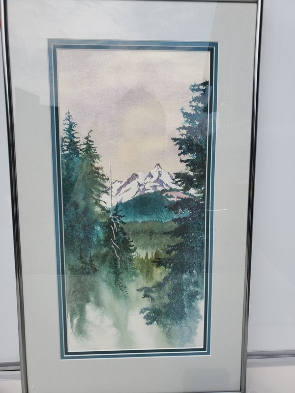 Dale Kurtz Original Framed Watercolor