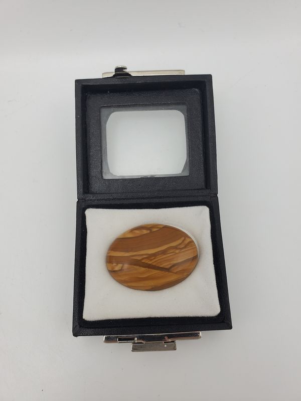 Olive Wood Oval Cabochon