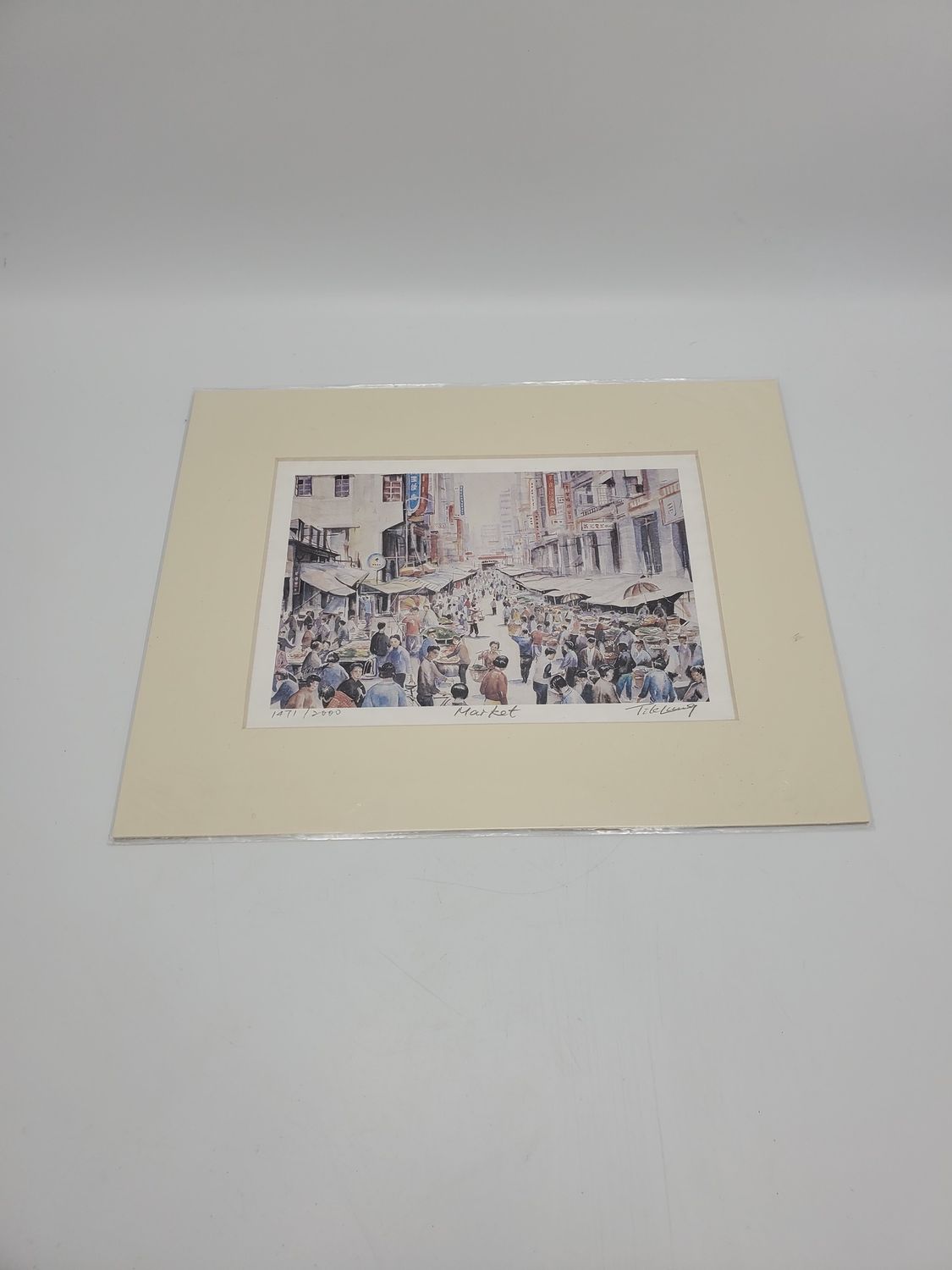 “Market” Print by Tik Lung