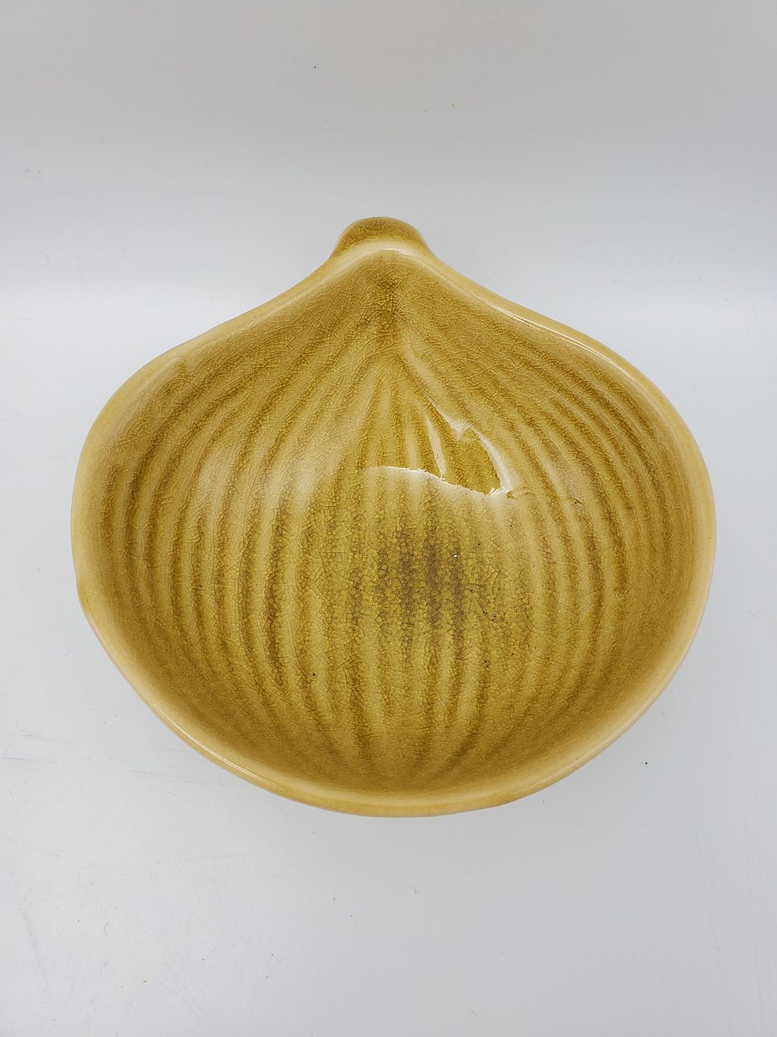 Yellow Onion Ceramic Dish