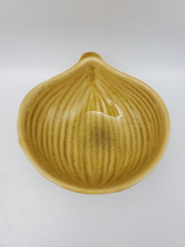 Yellow Onion Ceramic Dish