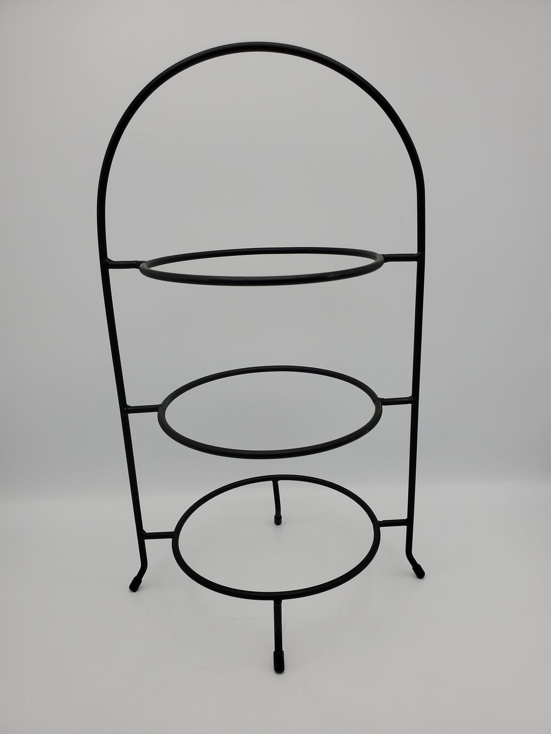 3 Tier Metal Plate Stand