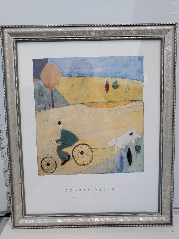 Annora Spence Walking the Dog