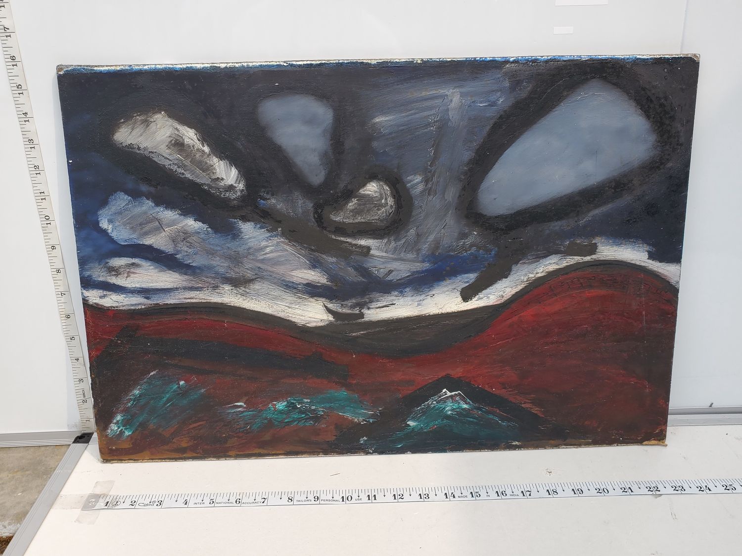 Kelly McCarty Red Hills Painting