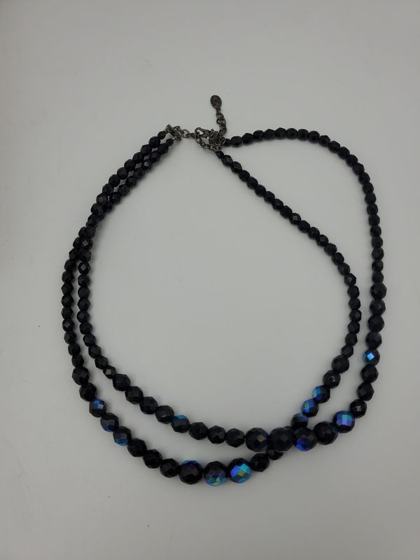 Peacock Beaded Vintage Necklace