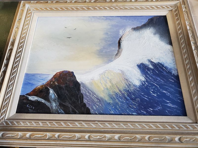 Glen Sandstrom Waves Painting