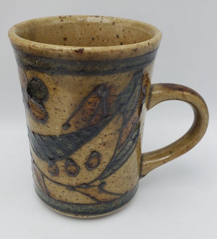 Rustic Hand-Thrown Studio Pottery Mug