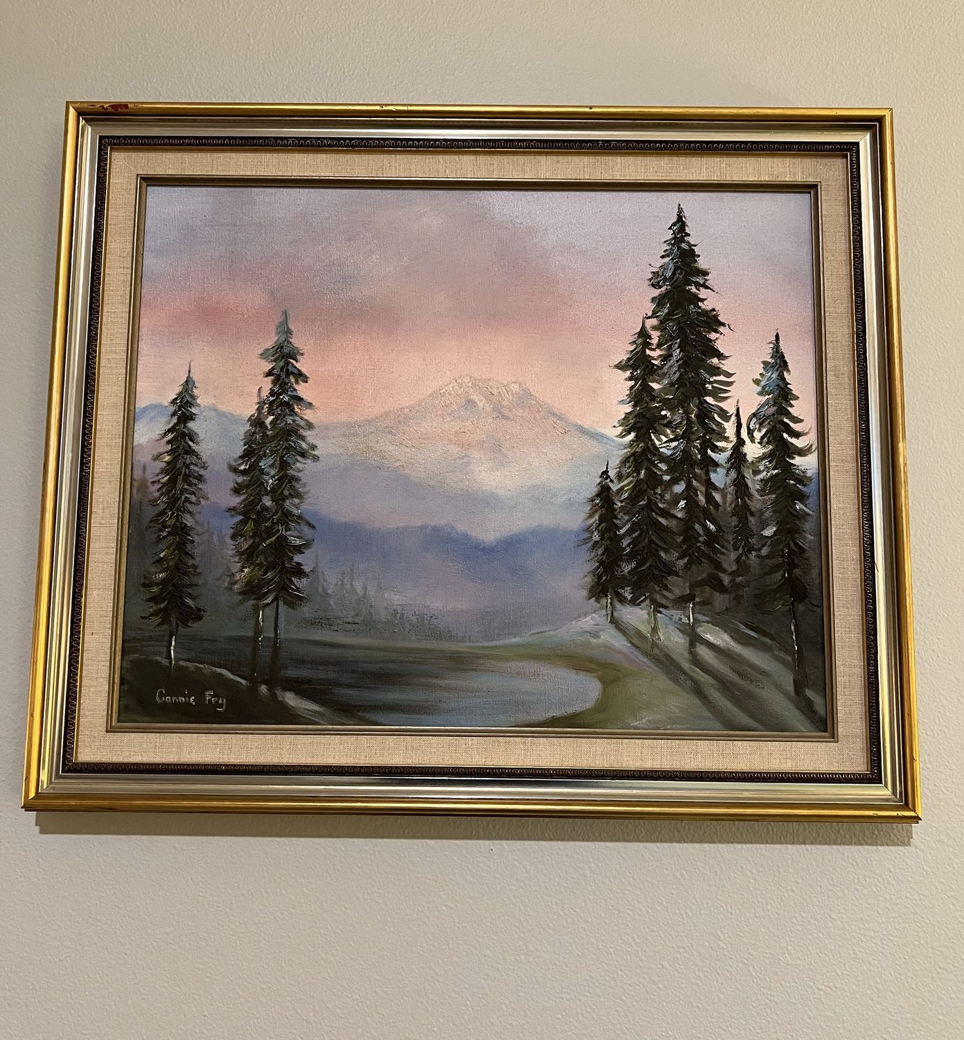 Connie Fry Framed Painting