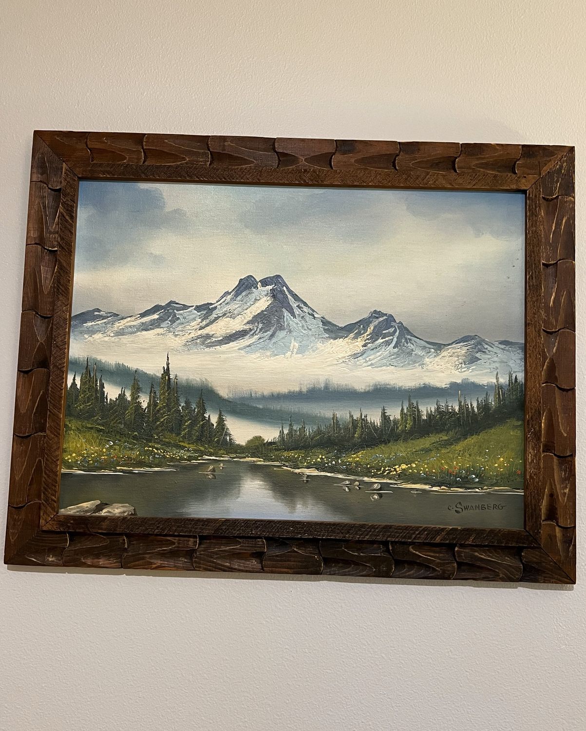 Swanberg Mntn Rustic Frame Painting