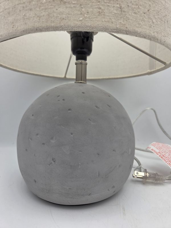 Modern Concrete Sphere Table Lamp