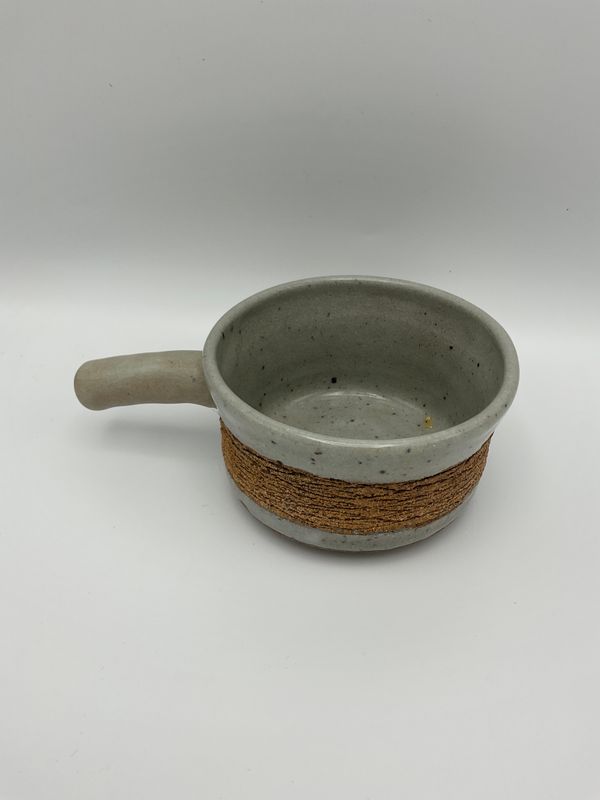 Kelly McCarty Vintage Pottery Bowl with Handle