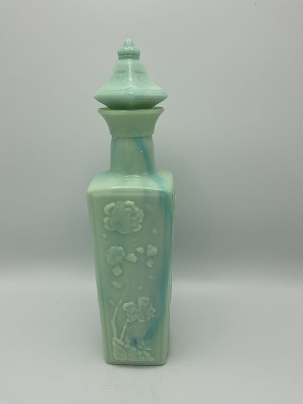 1972 Jim Beam Jadeite Vintage Liquor Bottle
