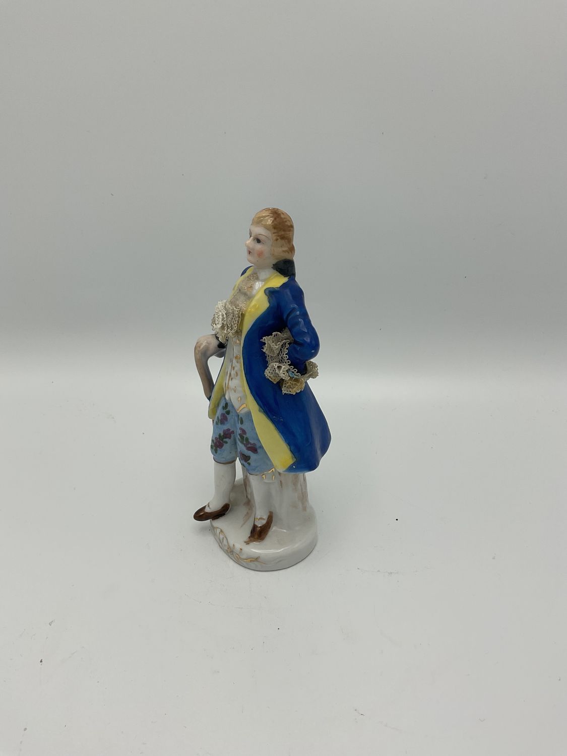 Porcelain Figurine Colonial Man