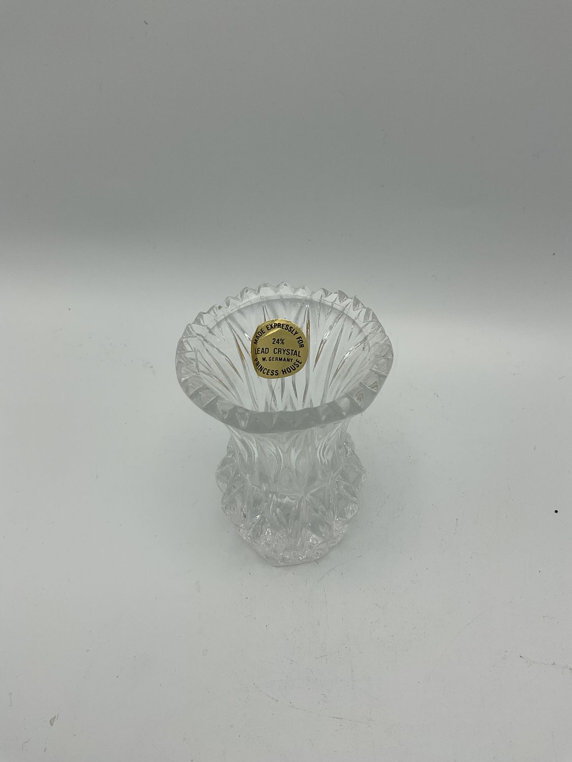 Princess House 24% Lead Vintage Crystal Votive Holders