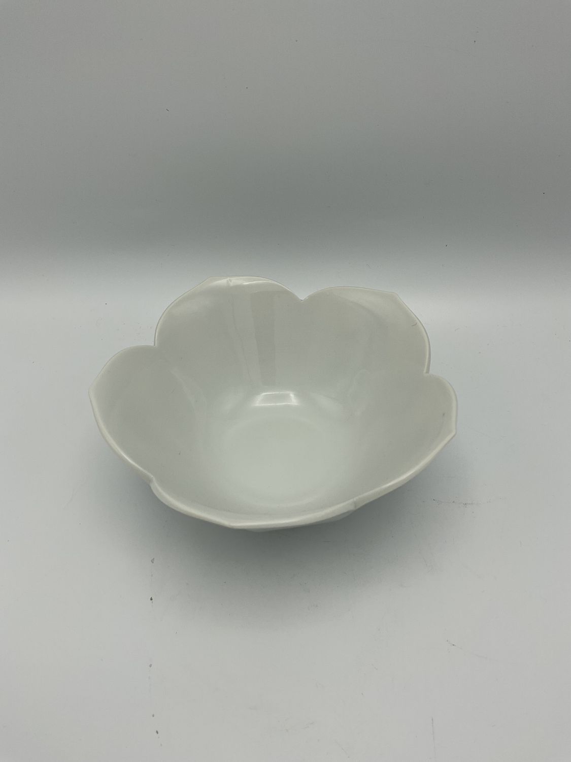 White lotus porcelain bowls