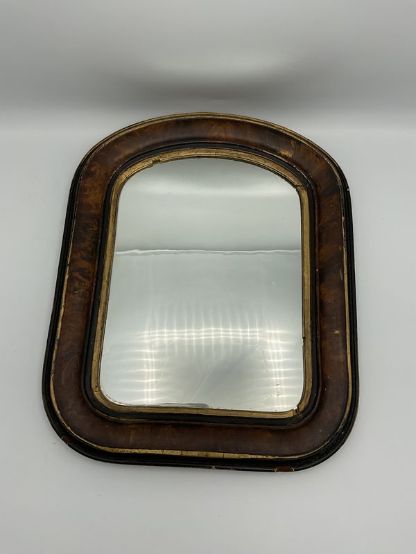 Antique 1900 Arched Wall Mirror