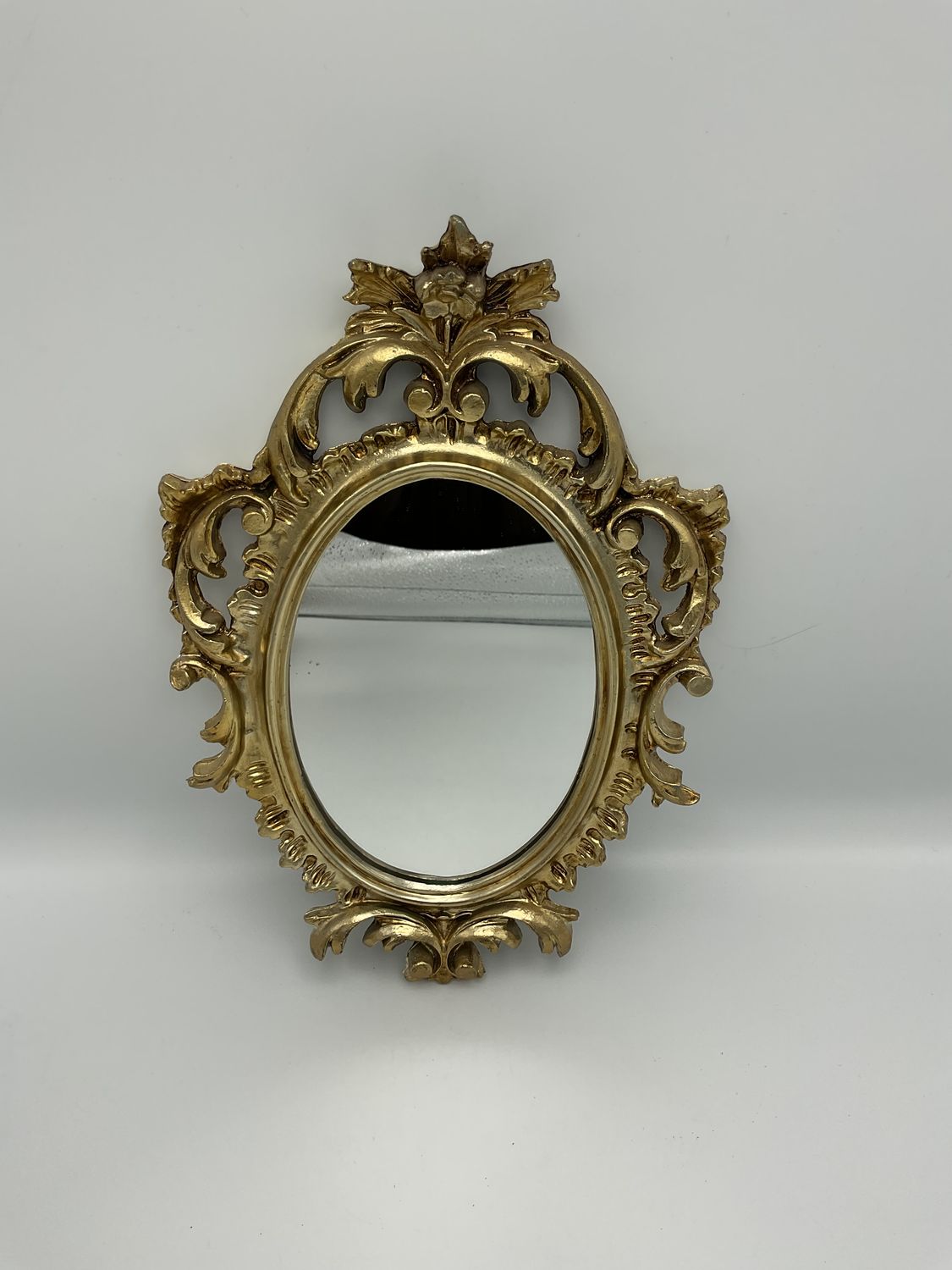 French Rococo Style Vintage Wall Mirror