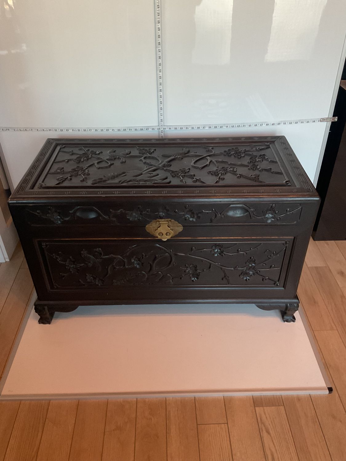 Asian Tree Blossom Vintage Chest