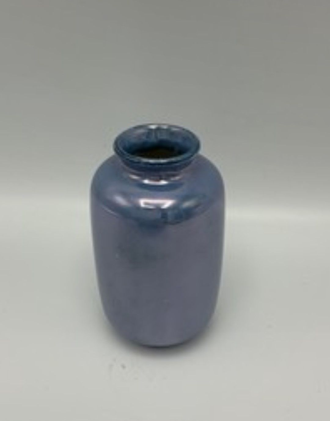 Lusterware Small Blue Vase