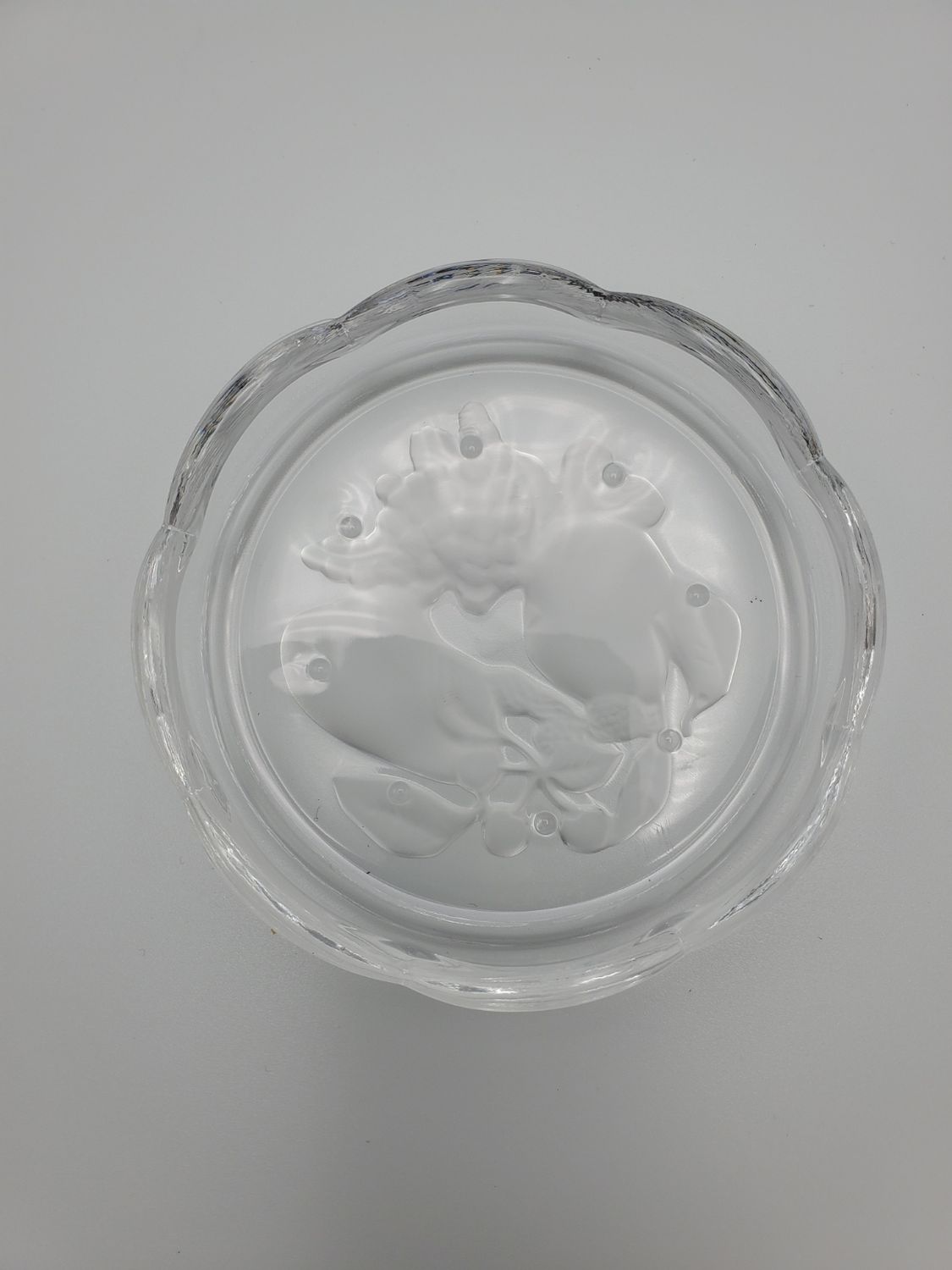Val St Lam. Crystal Coasters, 6