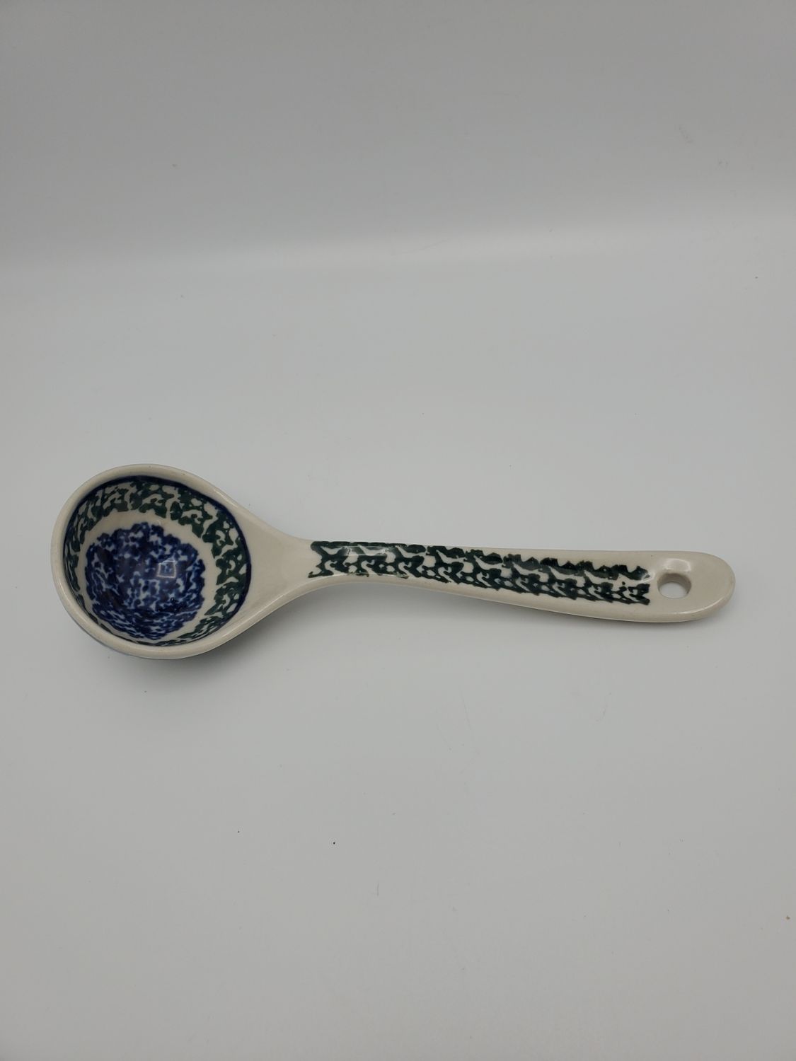 Hand-Painted Ceramic Soup Spoon