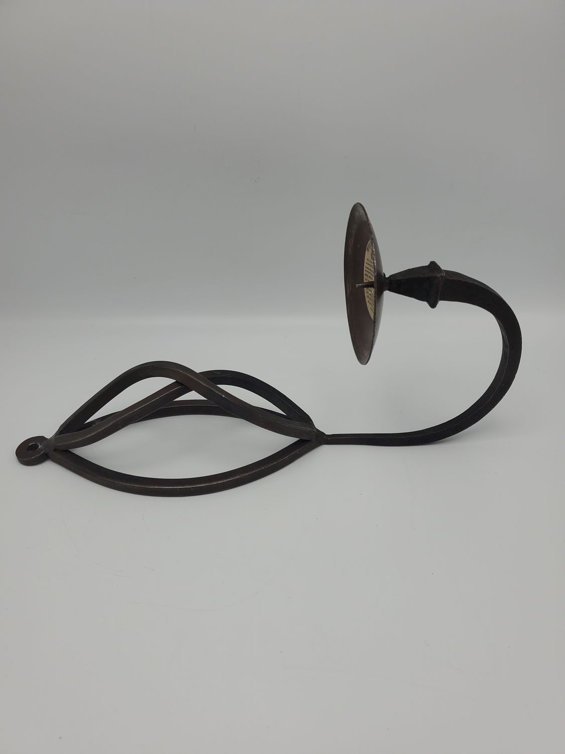 Wrought Iron infiniti Wall Sconce Candle Holder