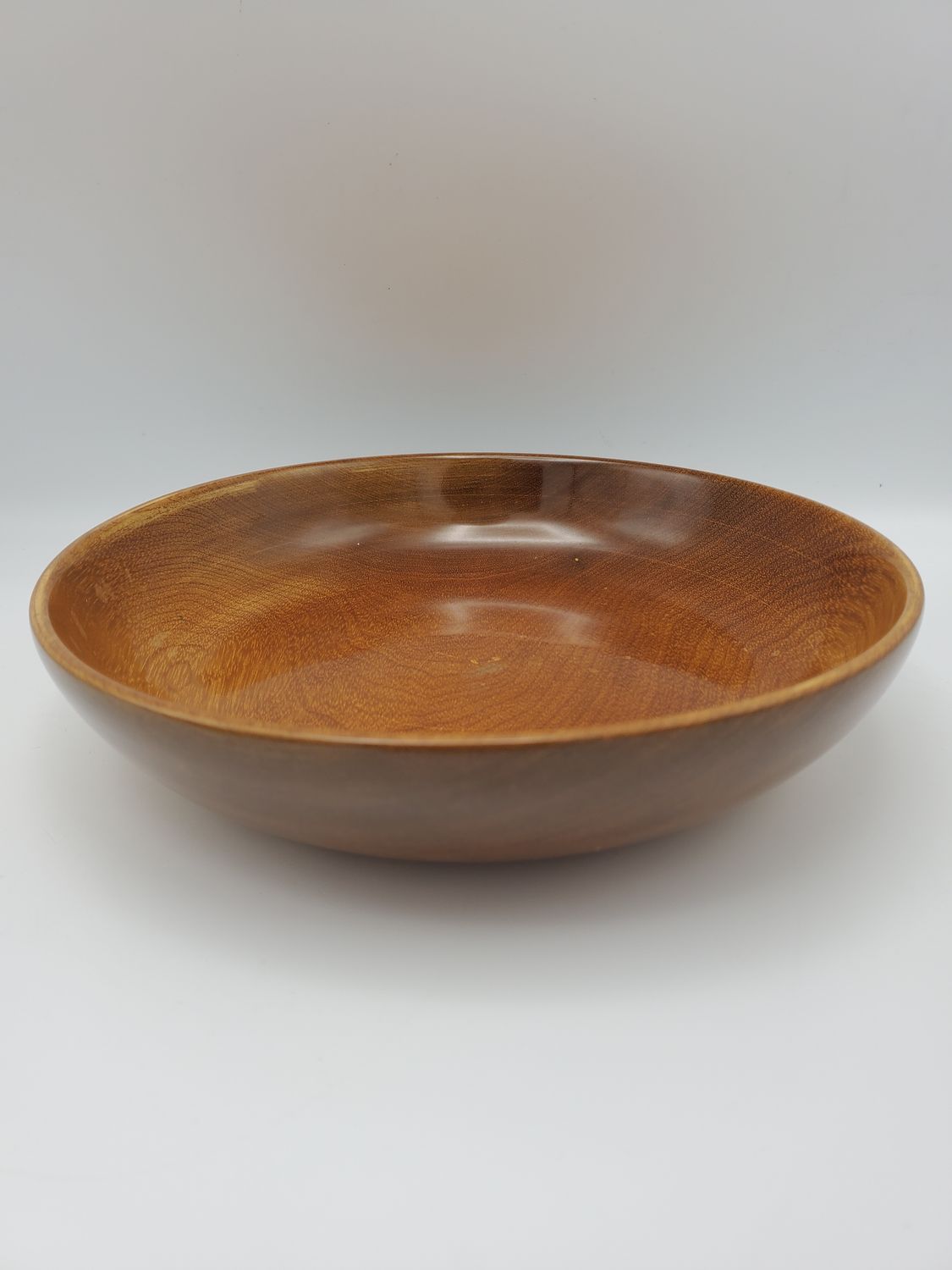 8 Inch Hand-Turned Vintage Wood Bowl