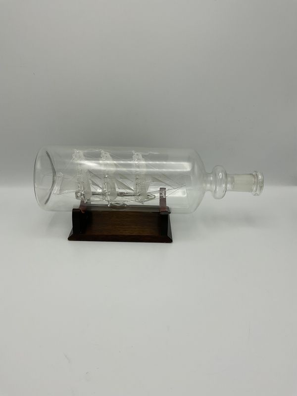 Cutty Sark Vintage Glass Ship in a Bottle