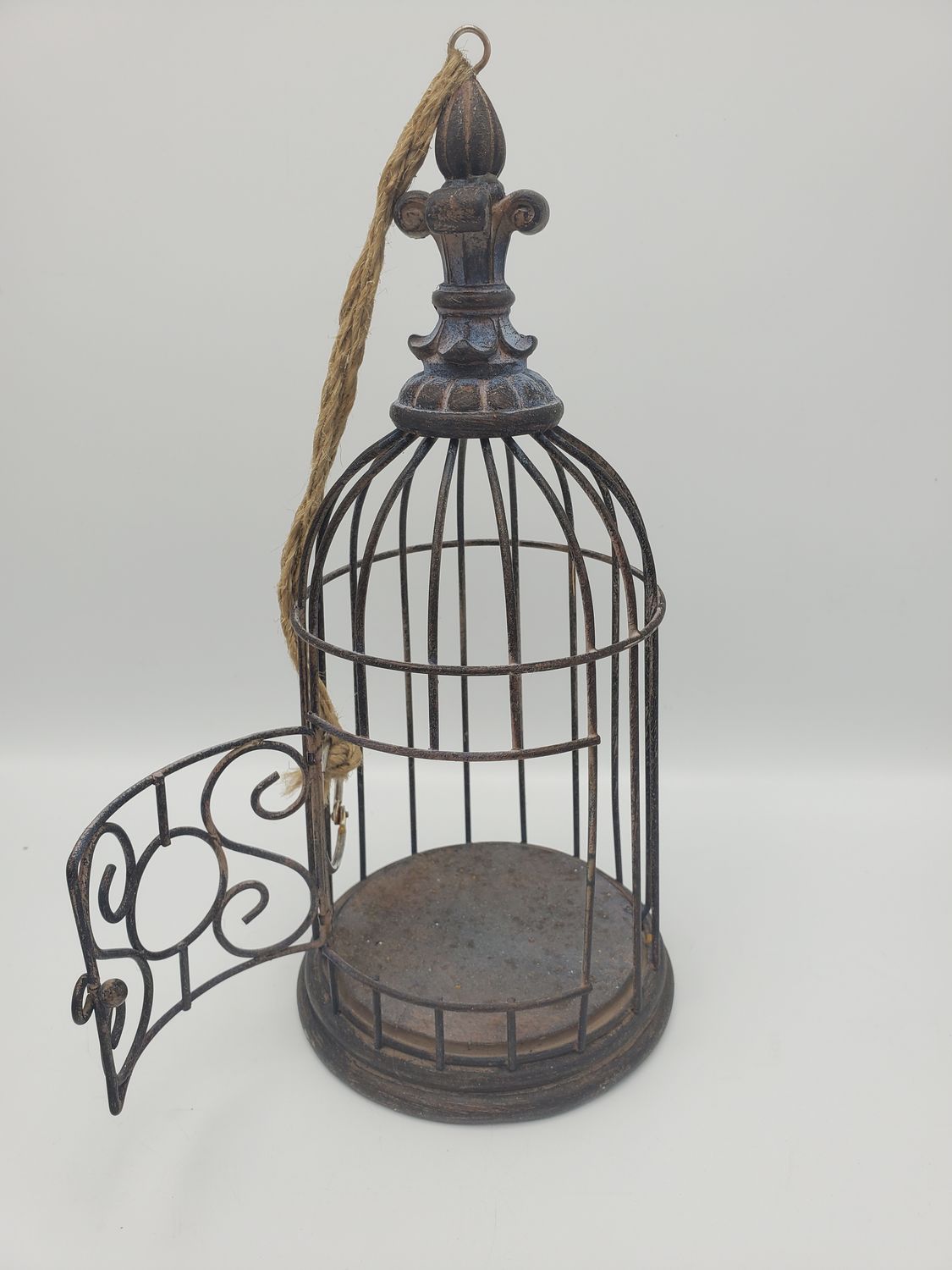 Fleur Decorative Hanging Birdcage