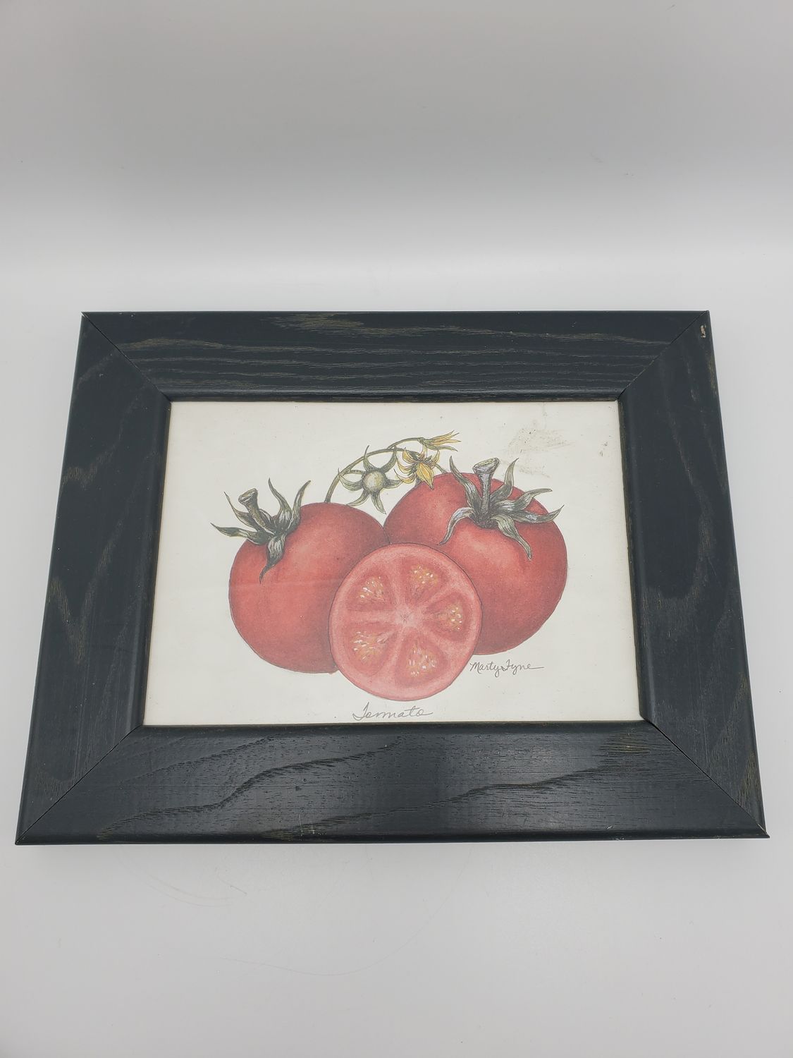 Marty Fyne Tomato Framed Art