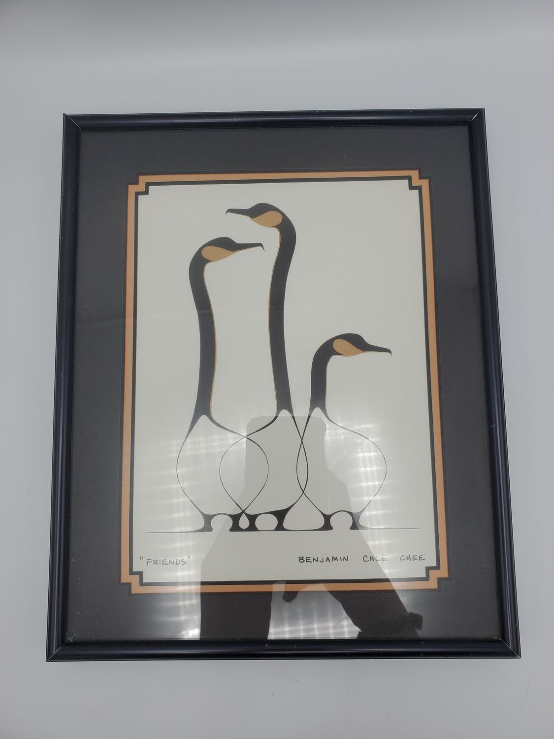Benjamin Chee Chee Friends Framed Print