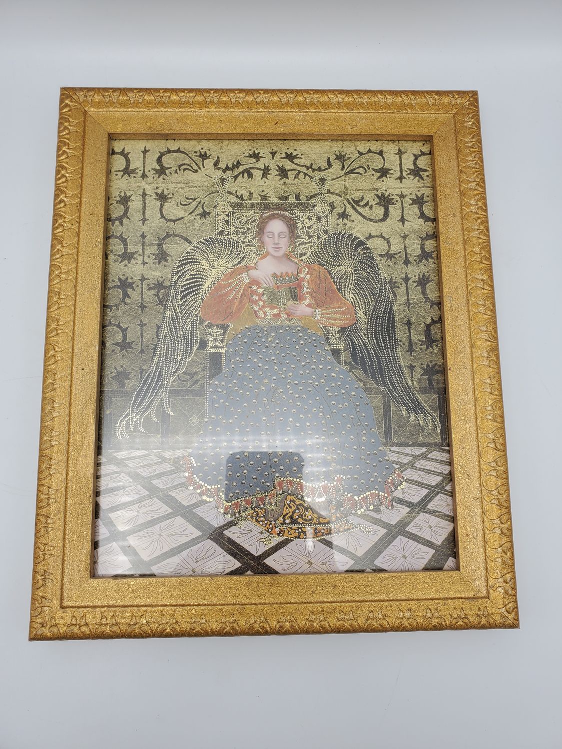 Guardian of Knowledge Bombay Co. by Kay Jackson Framed Print