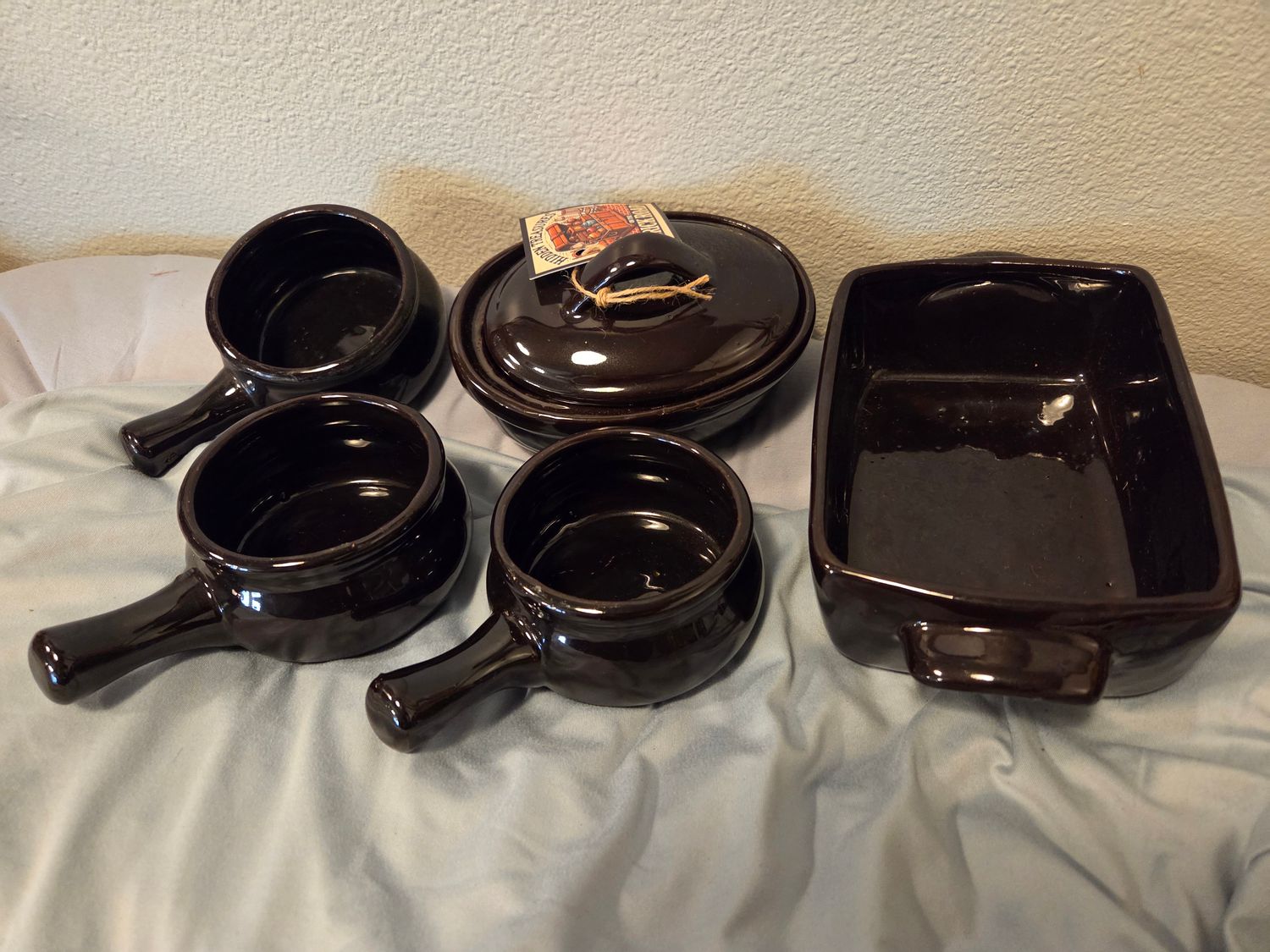 Taiwan Stoneware Black Glaze Set