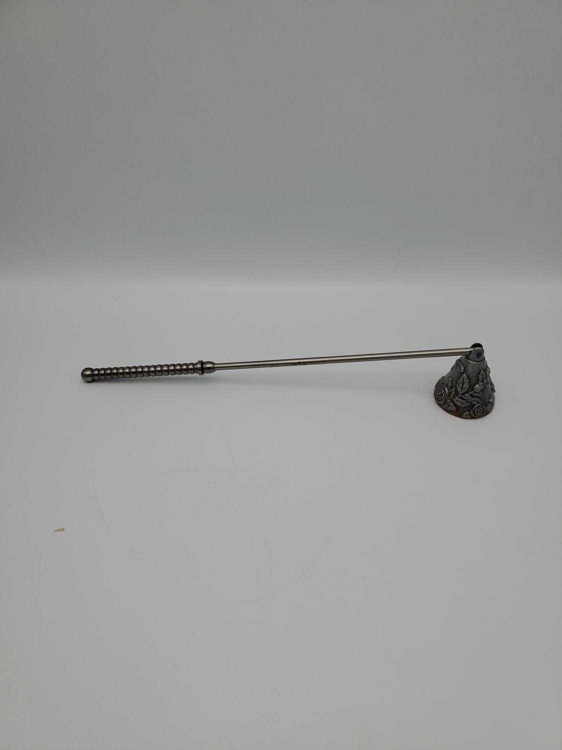 Roses Pewter Candle Snuffer
