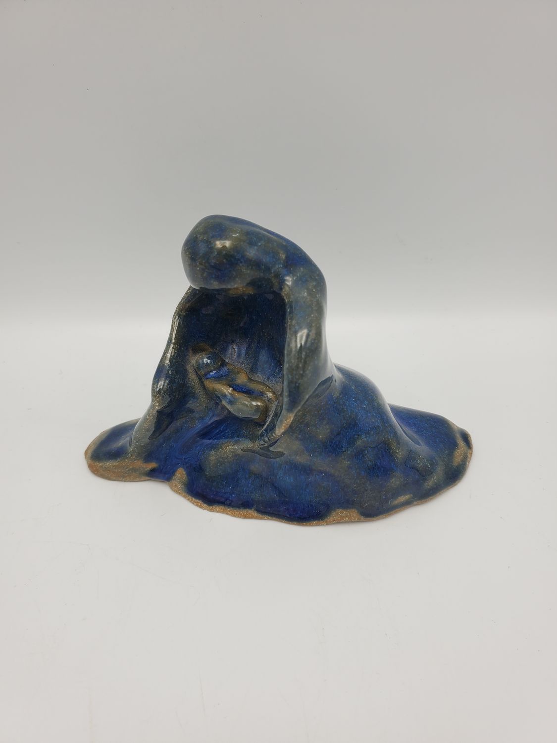 Abstract Mother &amp; Child Studio Pottery Sculpture
