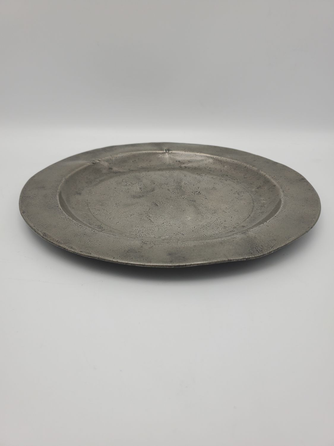 Antique 9 inch Pewter Plate