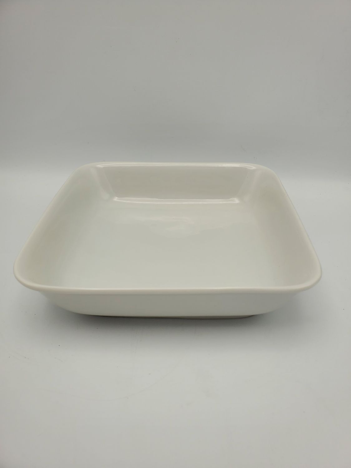 White Arzberg Germany Porcelain 8" Square Baking / Serving Dish