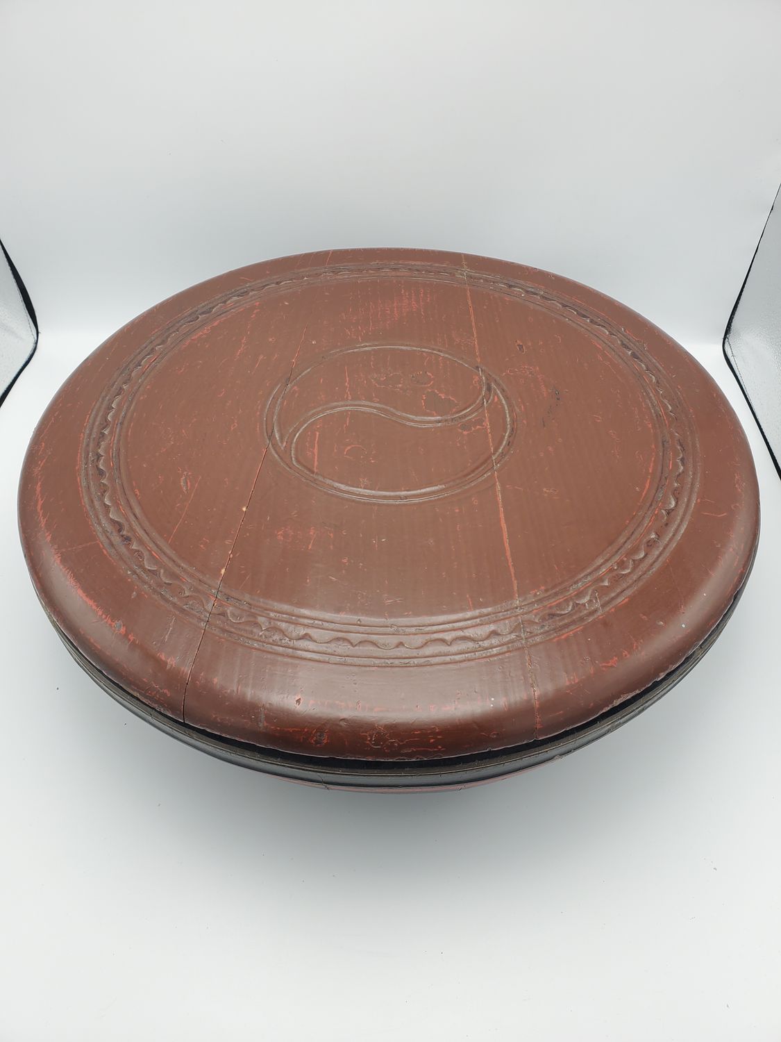 Vintage Burmese Lacquerware Offering Tray