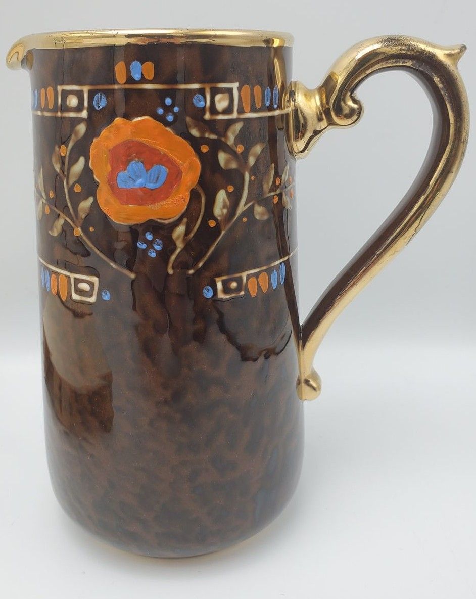Gibsons Hand-Painted Antique Pitcher