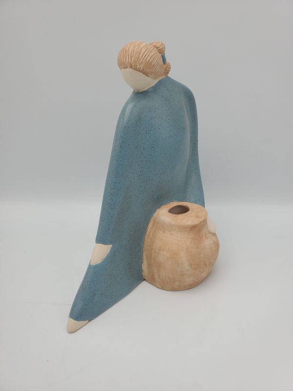 Jack Black Woman with Vase Pottery