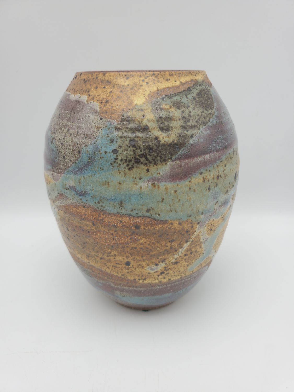 Diane Originals in Clay vase 7in tall
